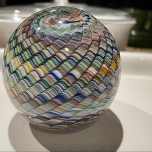 Prestige 1998 Art Glass Paperweight